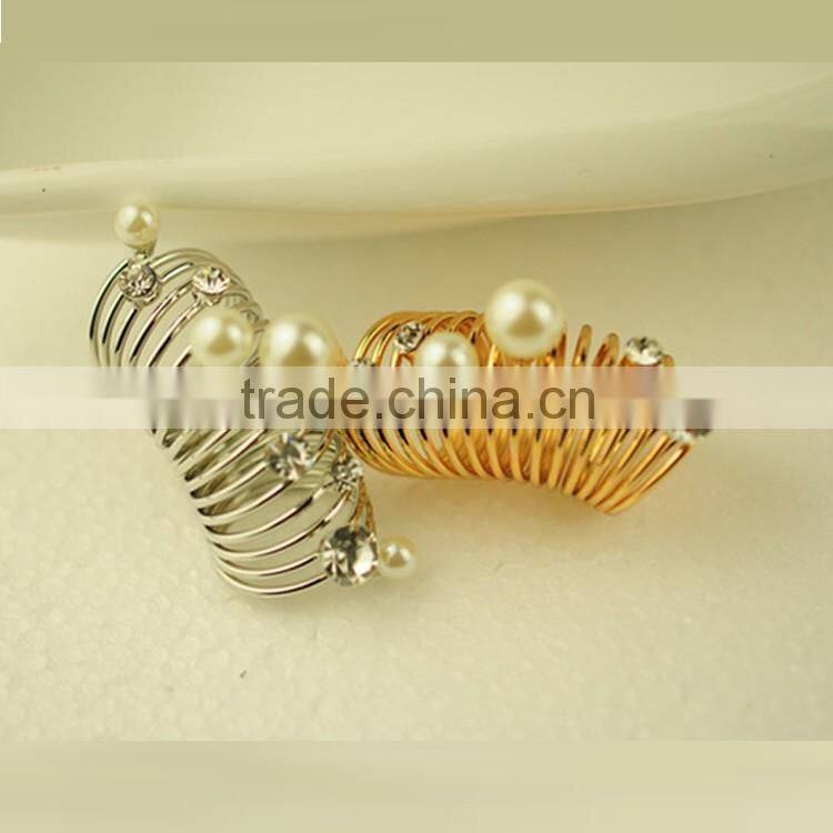 wonder 7pcs set gold filled settings models ring for women