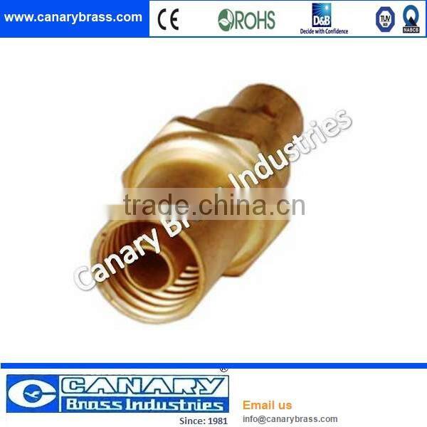 high precision brass hot forging cnc machinery part