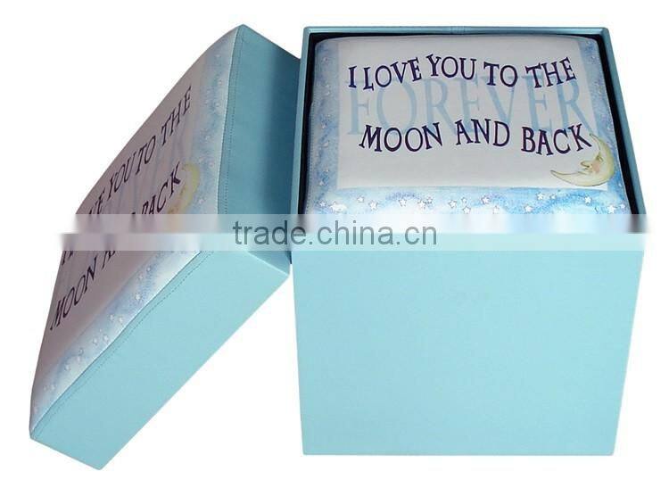 Modern New Design Hot Sale Patterned Storage Ottoman