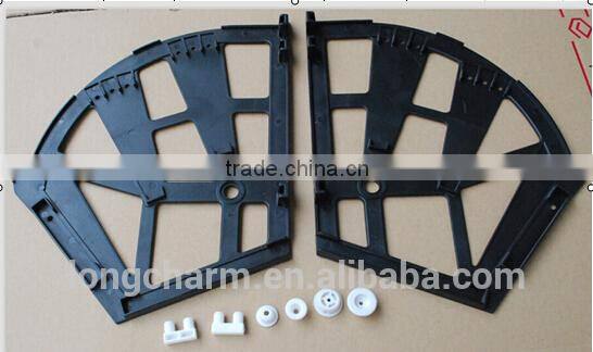 gray plastic two layers shoe rack shoe rack bracket YL-016 made in China