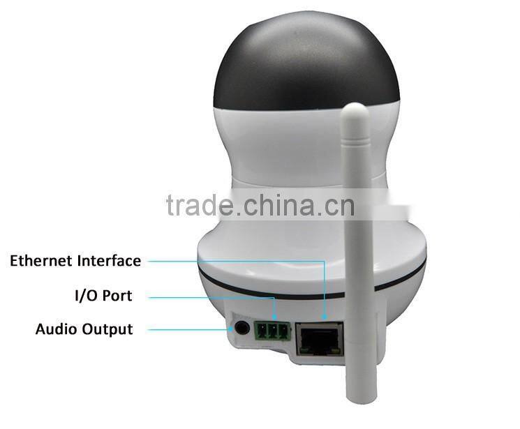 Home 64G Memory Card Wireless IR HD 1080P IP Camera WiFi with Two Way Audio Pan Tilt Zoom