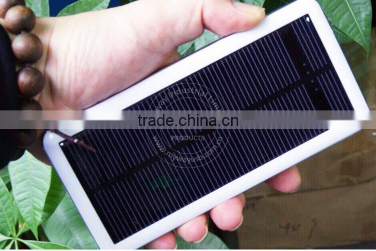 Hot selling fashion design waterproof solar power bank ,portable solar charger,waterproof portable solar charger power bank