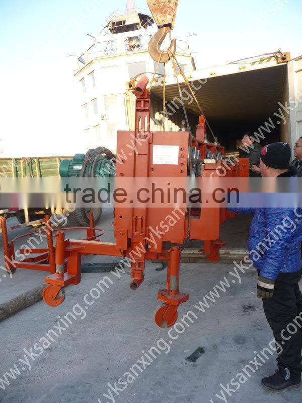 sprial seaming type steel grain silo machine