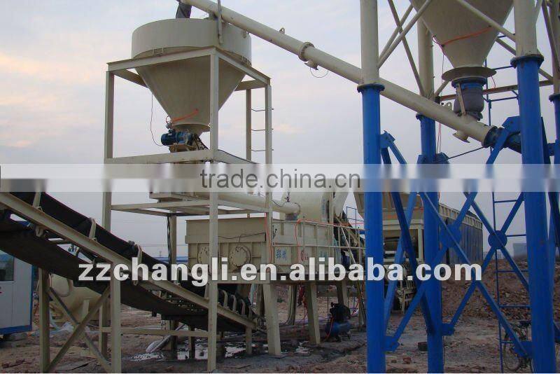 HZS35 concrete batching plant, portable 35m3 concrete batching plant in phillipines