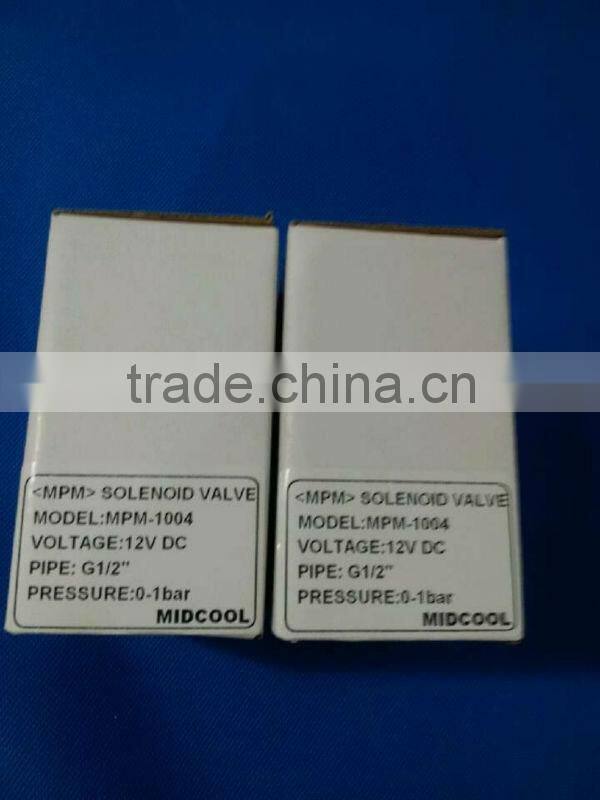 MPM ckd 1/2 inch water 12v solenoid valve
