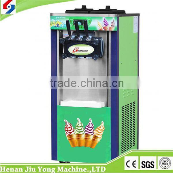 Popular 2+1mixed Flavours Soft Serve Ice Cream Machine