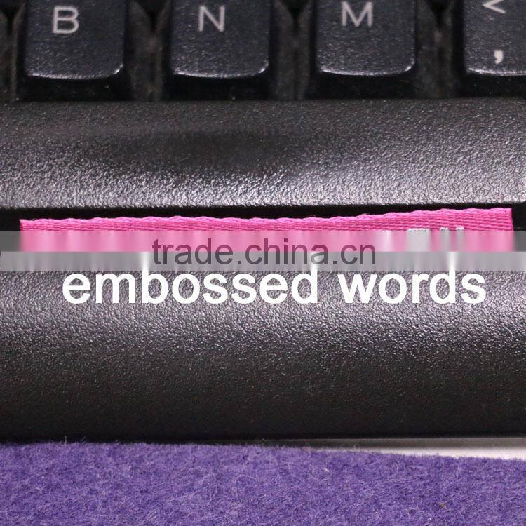 Custom Design Damask Care Label Woven Printing Clothing Washing Labels