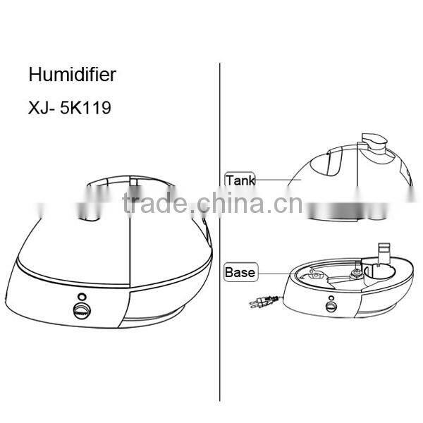 2L Electric home best humidifier XJ-5K119