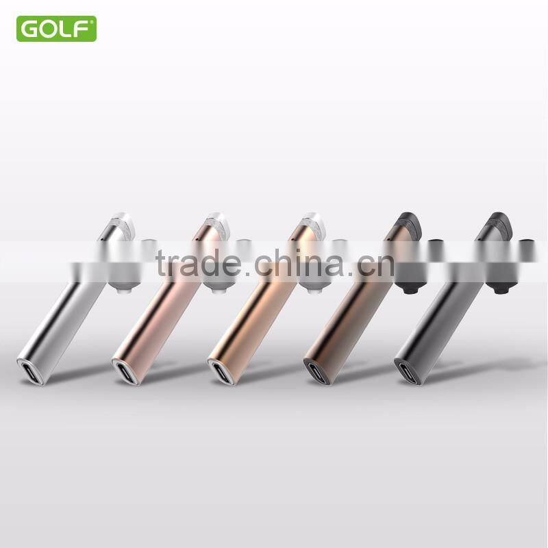 New Metal Rose Gold Mini Wireless Bluetooth Earphone Audio Product Ear hook