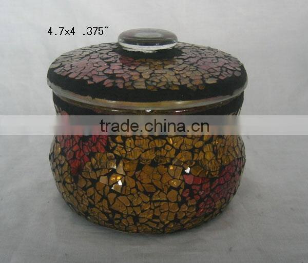 mosaic glass bathroom sets