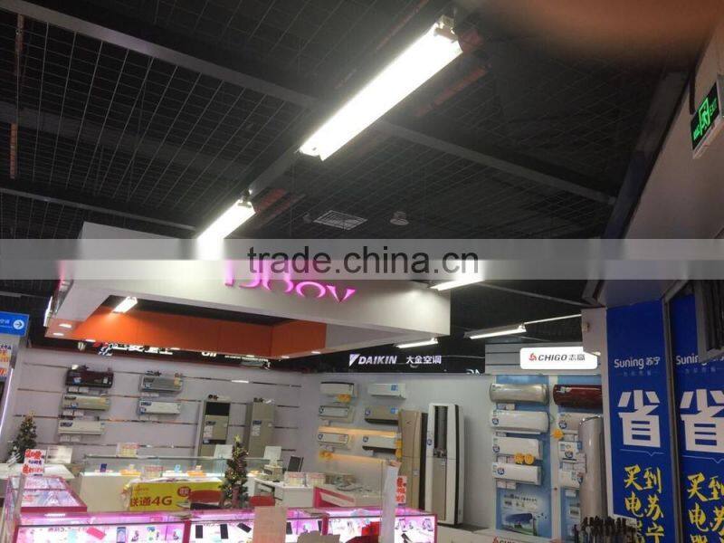 High efficiency 40w/60w 4000-6000lm 1500mm led tube lamp ,50000hours lighting