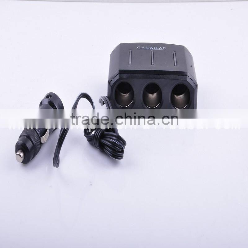 Blue Car Power Adapter Car Cigarette Charger Socket