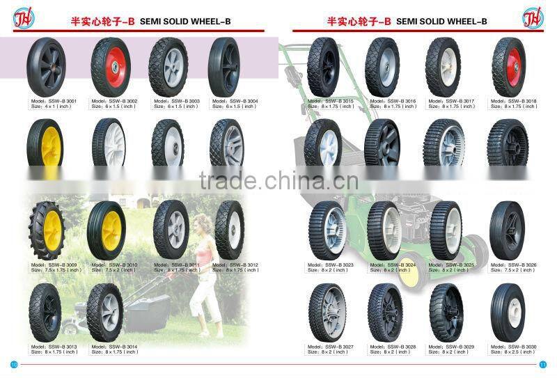 10x1 semi pneumatic rubber tire with V smooth tread for agricultural planter