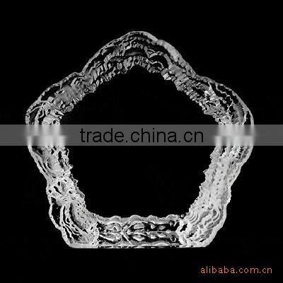 crystal glass iceberg personal customize photo frame