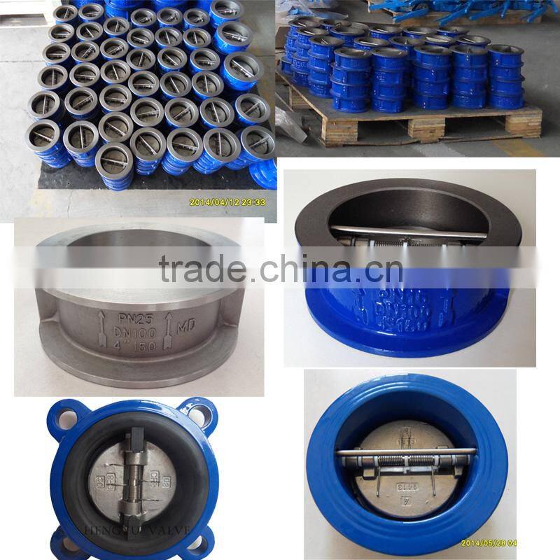 CE WRAS DNV certificate Wafer Check Valve PN10 PN16 PN25