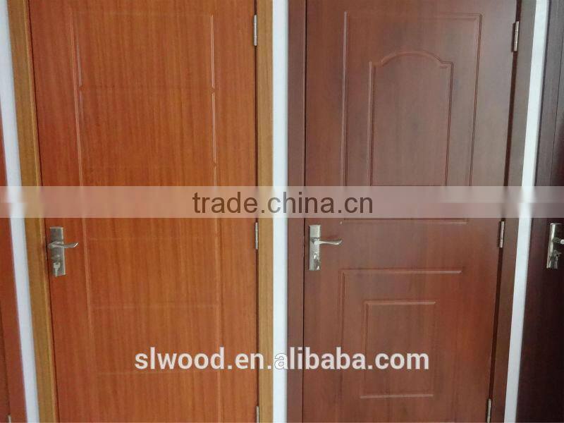 PVC finished interior door