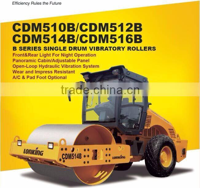 CMD510B Lonking cheap price of road roller with cheap price compactor