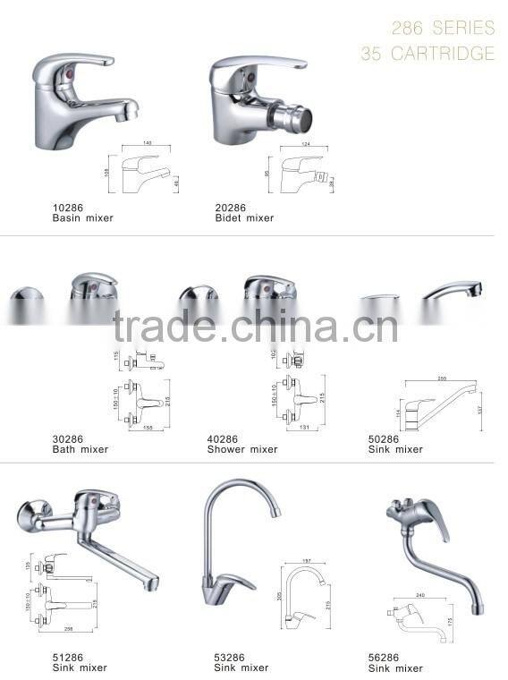 Cheap deck mounted sink mixer faucet for kitchen