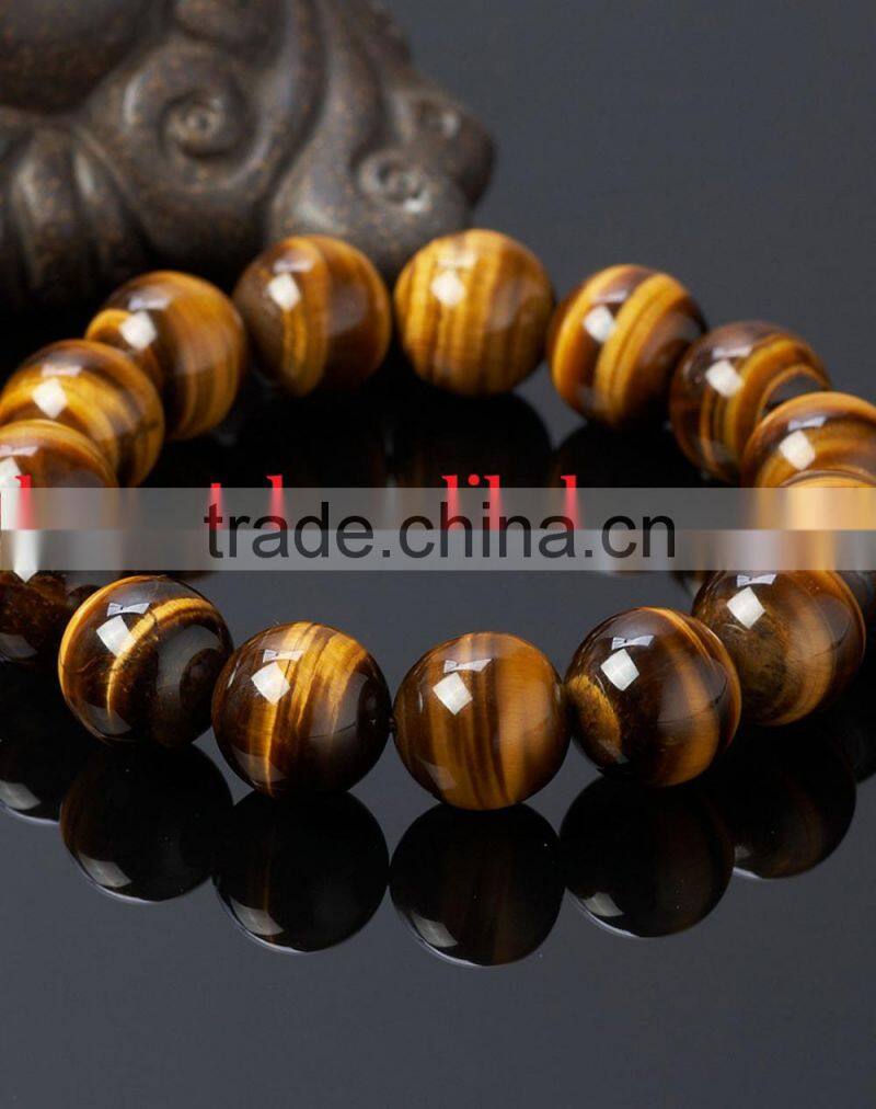 hot sale tiger eye stones beads bracelets