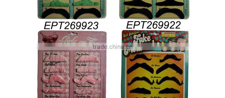 Colorful fake mustache for sale