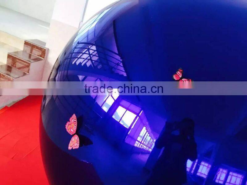 hot sale custom size inflatable disco mirror ball /inflatable siliver decoration mirror balloon For Disco,Stage Decoration