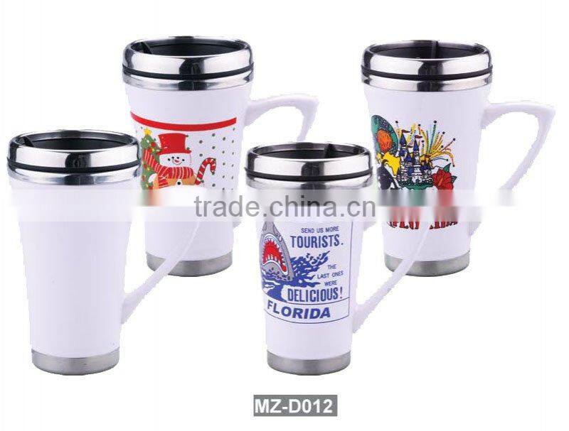 stainless steel ceramic mug