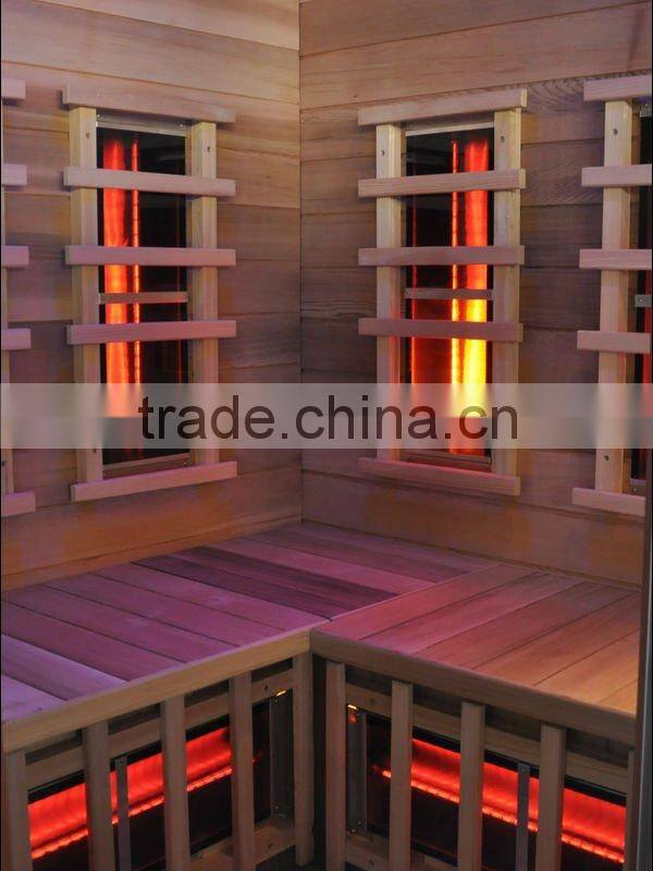 2016 Red Heater Infrared Steam Sauna Shower Combination For Sauna Center (RoHS/CE/ISO/TUV/ETL)
