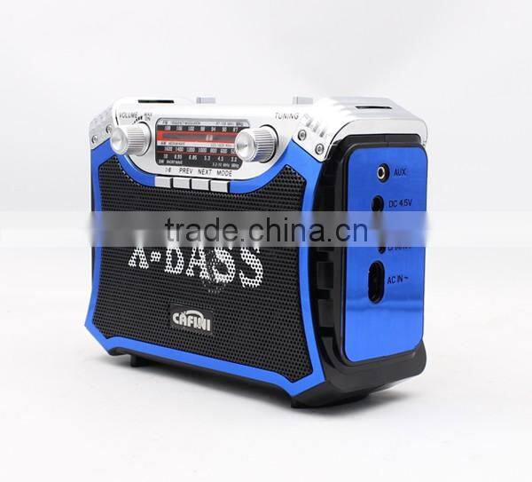 Pocket/Wireless mini bluetooth speaker with am fm radio with USB