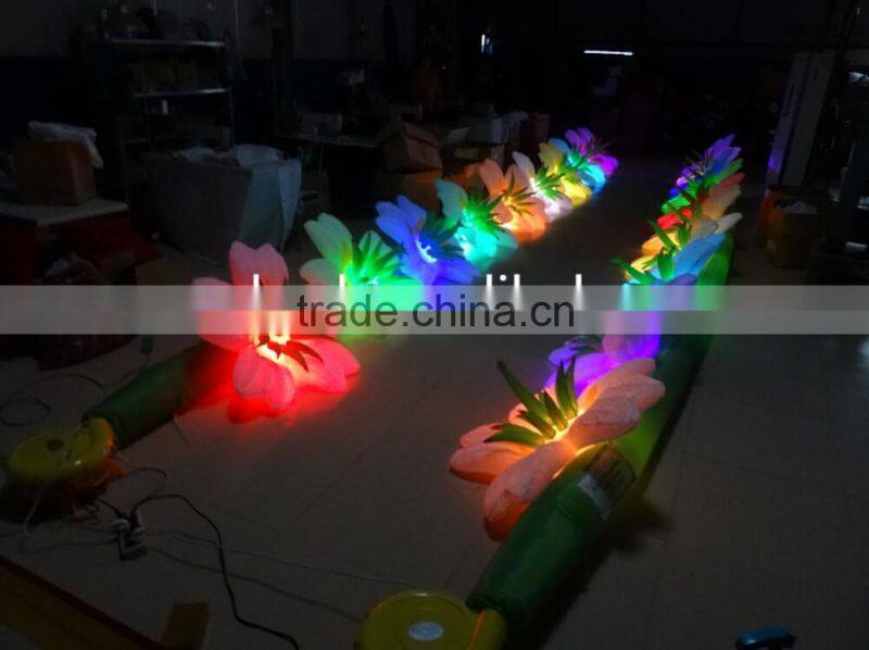 Romantic Weddings Inflatable Flower with Lighted