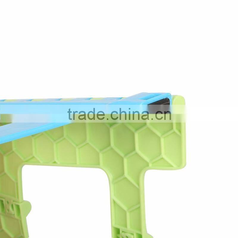 Fashionable puzzle stool plastic folding fishing foot step stool