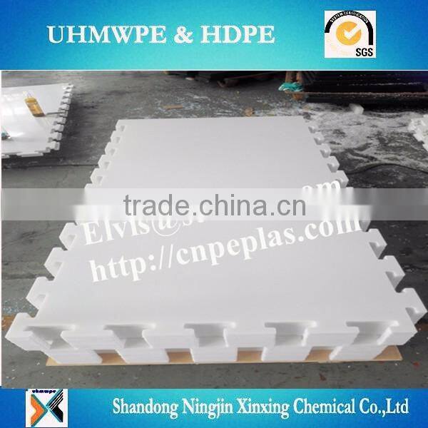 plastic synthetic ice boards/rolling skating panel/HDPE polyethylene Dasher Board