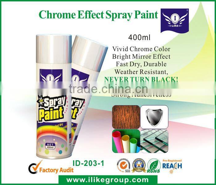 Thermoplastic Acrylic Resin Chrome Electrating Effect Spray Paint
