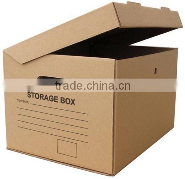 small thick and strong 5 layers brown Corrugated Box /packaging paper box /shipping folding box