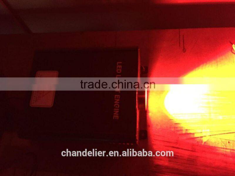 90w red color only fiber optic light ,fiber optic pendant light red color om1111