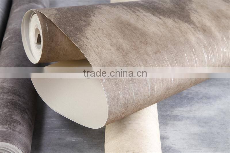fashion wallpaper plastic walls paper in china