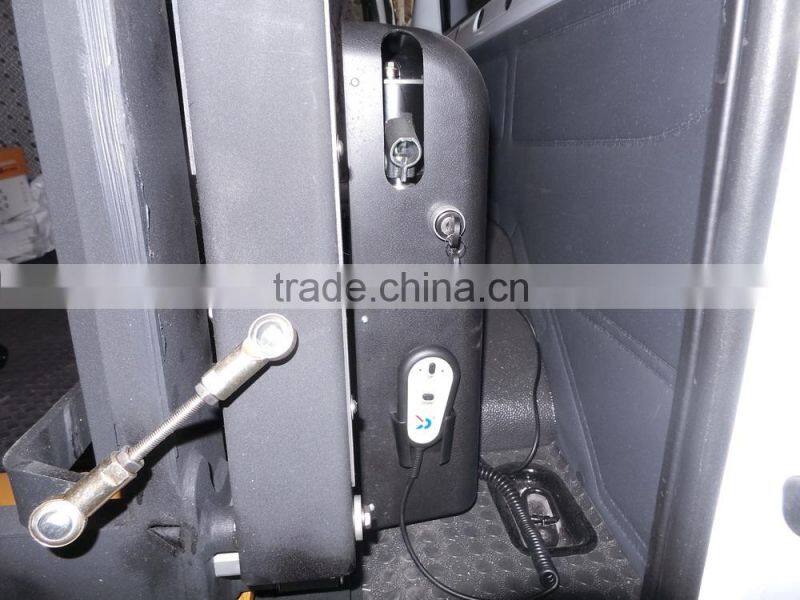 WL-D-880S electric hydraulic wheelchair lift with CE certificate for van minibus