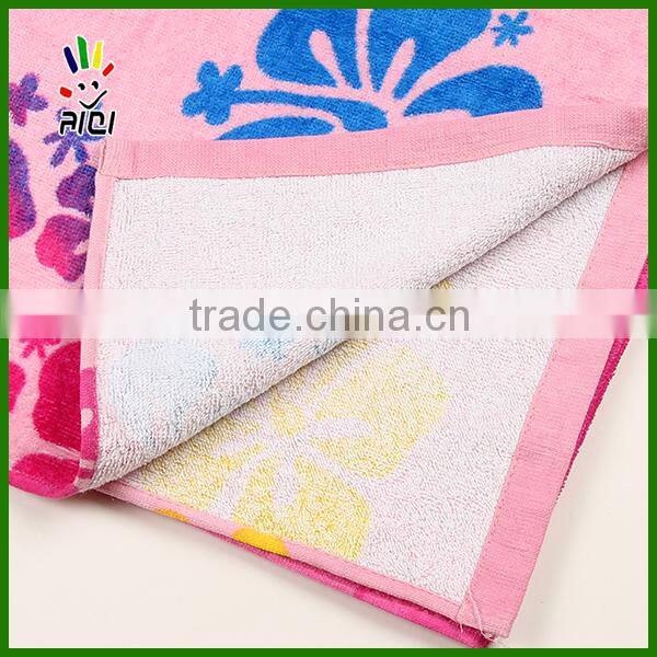 printed chamois beach towel