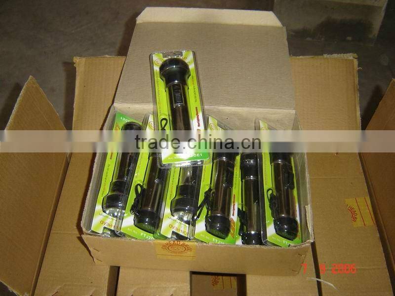 12V rechargeable led flashlight car flashlight FTJ1AAE1C.FTJ2AAE1C