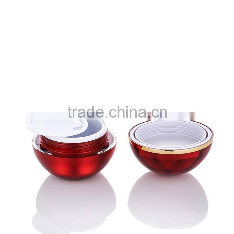 Jar supplier Acrylic Jar Hot Stamping Containers For creams