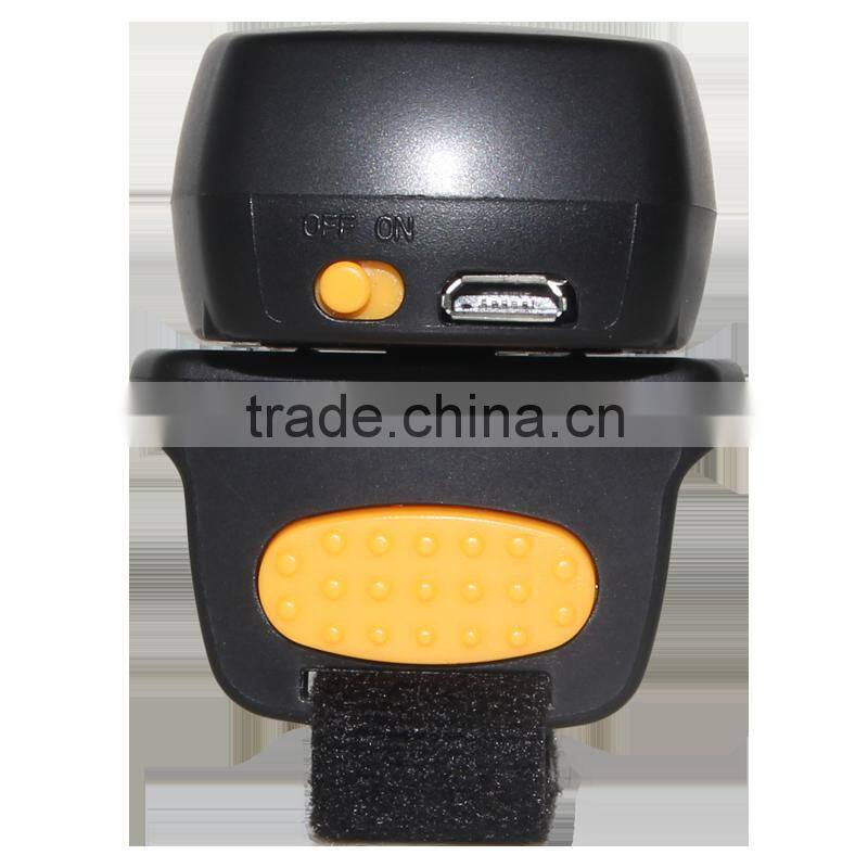 R2 2d mini bluetooth ring Anroid IOS system barcode reader