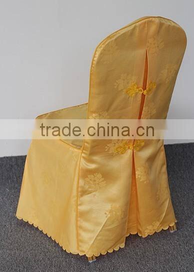 Wholesale commercial restaurant banquet chair used 100% polyester dressing luxury