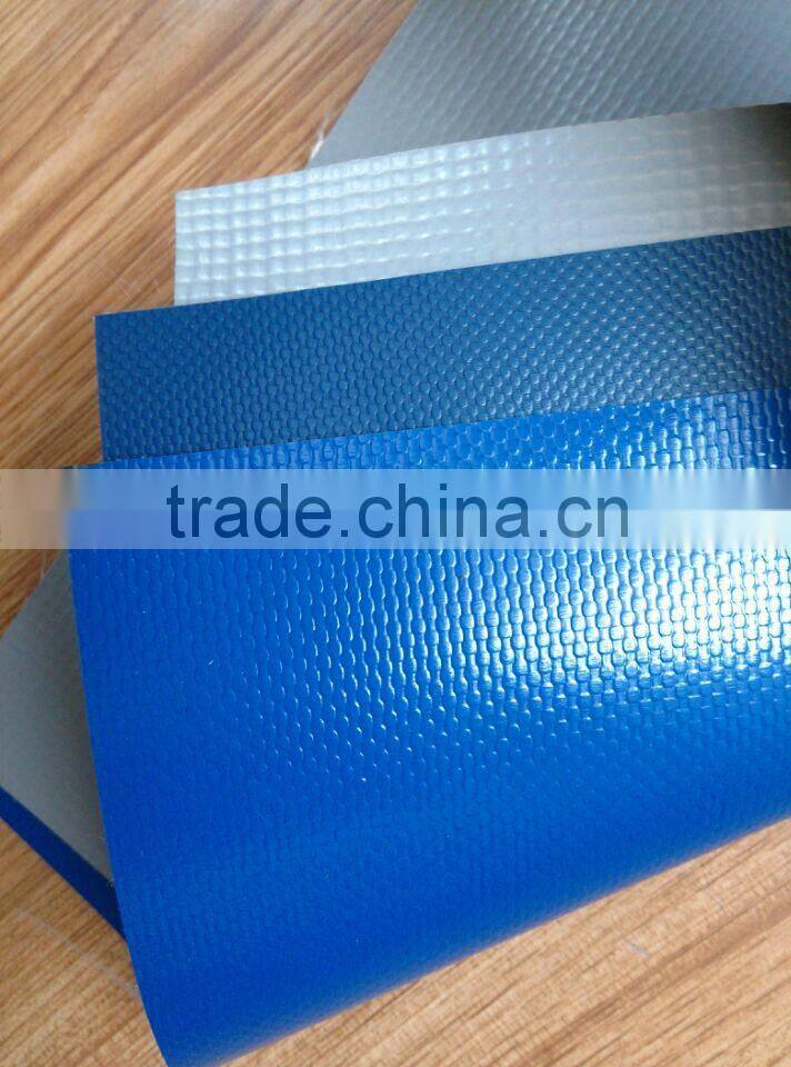PVC polyester coated tarpaulin roll packing