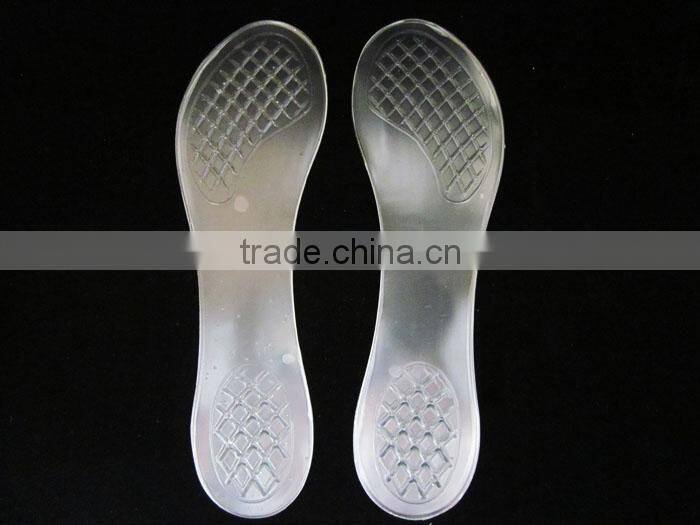 Transparent high heel 3/4 gel insole