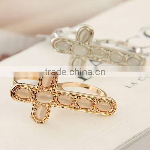Hot rings jewelry women crucifix ring