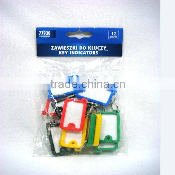 6PCS Key Indicators/Key Chain/ Key Ring