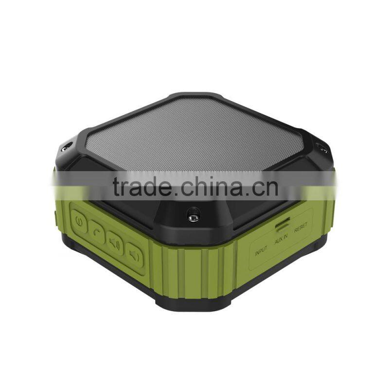 ES-E810 Shower Bluetooth Speaker Ever Portable Bluetooth 4.0 Speaker with 12 Hour Playtime for Outdoors/Shower