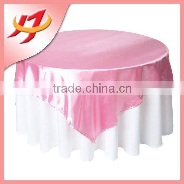 cheap round or square wedding embroidered gold sequin glitter table overlays