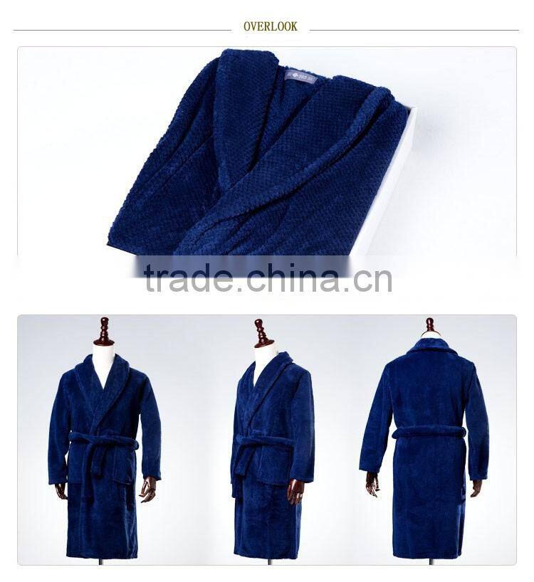 cheap blue heated towel bathrobe, bathrobe factory