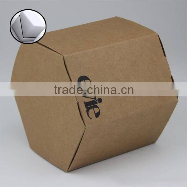 creative hexagon paper rigid box