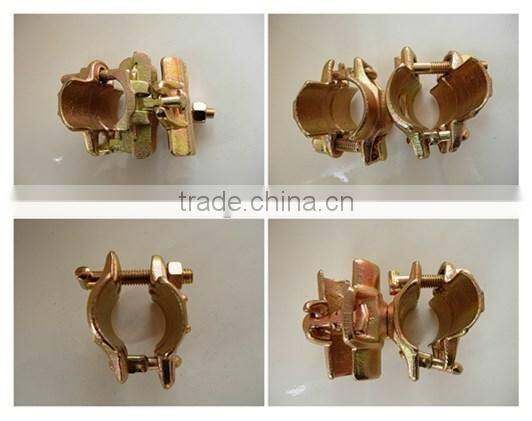 scaffolding connection steel forged or pressed scaffolding coupler/clamp
